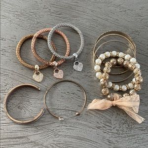 Stackable bangles and bracelets